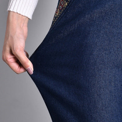 Kyrono™ | Pantalón denim elástico de pierna recta