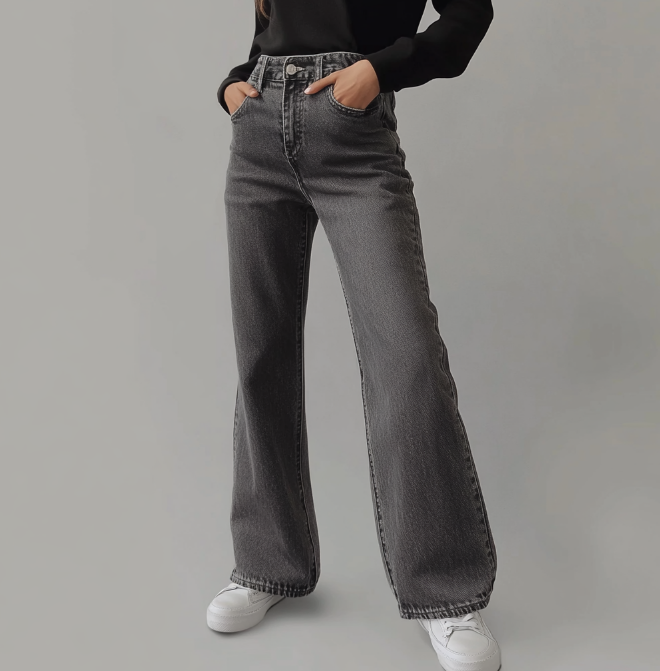 Solita™ | Jeans de pierna ancha que combinan comodidad, estilo y actitud
