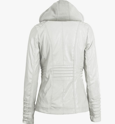 Prelinia™ | Chaqueta de Cuero Sintético con Estilo
