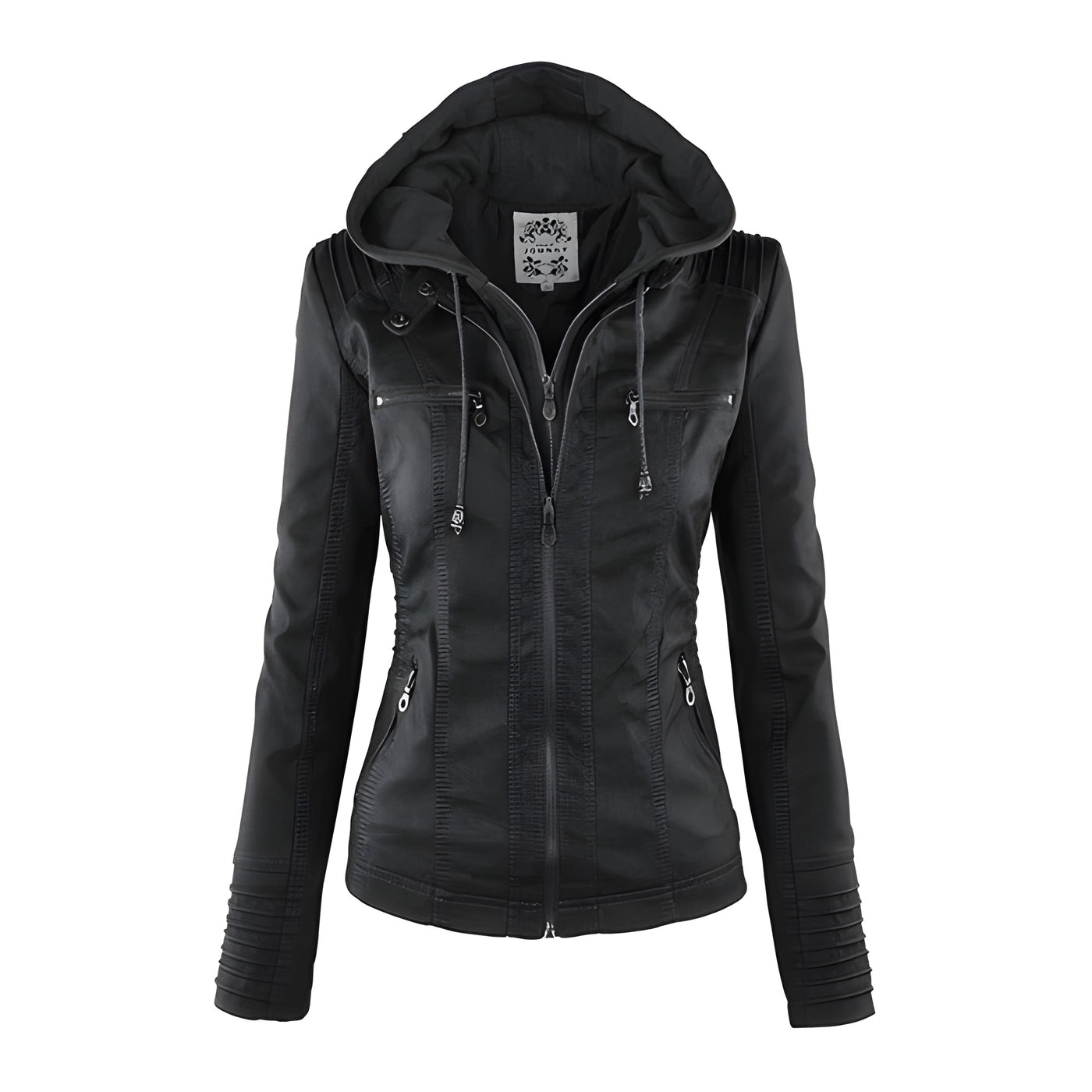 Prelinia™ | Chaqueta de Cuero Sintético con Estilo
