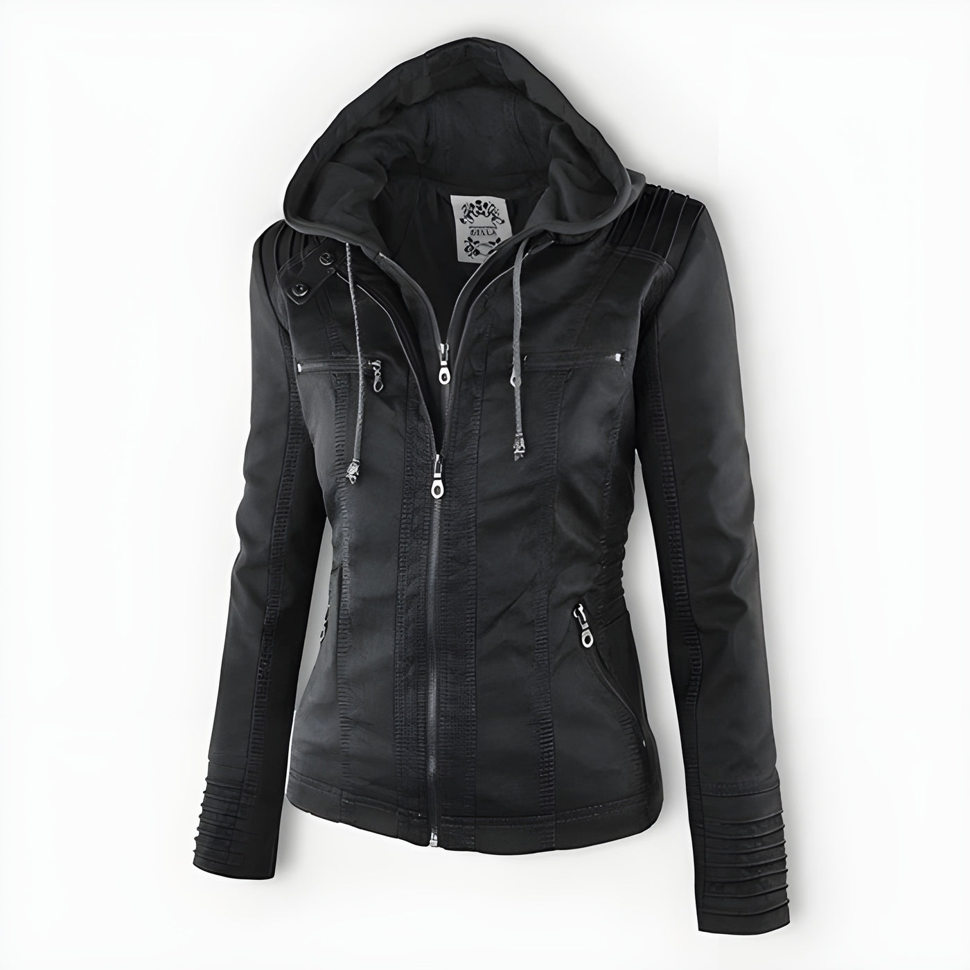 Prelinia™ | Chaqueta de Cuero Sintético con Estilo
